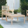 vidaXL Gartentisch 82,5x82,5x45 cm Massivholz Kiefer 824120 Bild 2