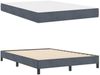 vidaXL Boxspringbett mit Matratze Dunkelgrau 160 x 210 cm Stoff 3398750 Bild 4