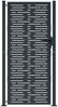 vidaXL Gartentor Anthrazit 100x175 cm Stahl Quadratisches Design 153194 Bild 3