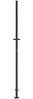 vidaXL Gartentor Anthrazit 100x175 cm Stahl Quadratisches Design 153194 Bild 4