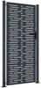 vidaXL Gartentor Anthrazit 100x175 cm Stahl Quadratisches Design 153194 Bild 2