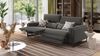 Sofanella 3-Sitzer MARA Stoffsofa Couch italienisch in Rot M: 232 Breite x 101 Tiefe Bild 4