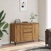 vidaXL Sideboard Artisan-Eiche 102x35x70 cm Holzwerkstoff 856487 Bild 3