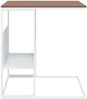 Beistelltisch Weiß 55 x 36 x 59,5 cm Holzwerkstoff [343106] Bild 3
