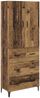 vidaXL Highboard Wandmontiert Altholz 69,5 x 34 x 180 cm Holzwerkstoff 3415791 Bild 2