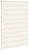 vidaXL Doppelrollo Marmorbeige 115x150cm Stoffbreite 110,9 cm Polyester 4014654 Bild 3
