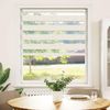 vidaXL Doppelrollo Marmorbeige 115x150cm Stoffbreite 110,9 cm Polyester 4014654 Bild 2