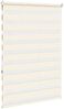 vidaXL Doppelrollo Marmorbeige 115x150cm Stoffbreite 110,9 cm Polyester 4014654 Bild 4