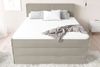 99rooms Santiago Boxspringbett Beige Strukturstoff INARI 120x200 cm Bonell-Federung Bild 4