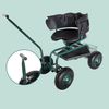 Relaxdays Fahrbarer Gartensitz mit Stauraum Bild 5