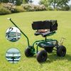 Relaxdays Fahrbarer Gartensitz mit Stauraum Bild 3