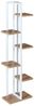 Pflanzregal Tohmajärvi Metall 120x34x21cm Weiß / Walnussoptik [en. casa] Bild 4