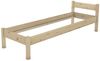Pfostenbett aus Zirbenholz (Zirbe) "Zirben-Amelie" 70cm x 220cm Bild 2