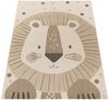 KADIMA DESIGN Kinderteppich Löwe Kinderzimmer 100% Polyester schmutzabweisend Kinderteppich, Läufer, Höhe: 21 mm, Florhöhe: 17 mm, Rücken - Baumwolle, Läufer, 80x150, Beige Bild 5
