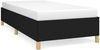 vidaXL Bettgestell ohne Matratze Schwarz 90x190 cm Stoff 347127 Bild 2