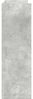 vidaXL Schuhregal Betongrau 80x25x81 cm Holzwerkstoff 859908 Bild 5