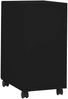 vidaXL Aktenschrank mit Rollen Schwarz 30x45x59 cm Stahl 335984 Bild 4