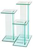 Concept GmbH Beistelltisch in Klarglas, Glas - 25x75x25cm (BxHxT) Bild 3