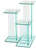 Concept GmbH Beistelltisch in Klarglas, Glas - 25x75x25cm (BxHxT) Bild 2