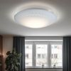 LED Wand- und Deckenleuchte, weiß, Glas satiniert Bild 2