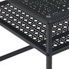 FINEBUY Couchtisch FB72741 Wohnzimmertisch Glas Rechteckig 100 cm Metall Ablage Modern (Sofatisch Glas Rechteckig 100 cm Schwarz Ablage), Wohnzimmertisch Industrial, Metallgestell Modern Bild 5