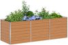 vidaXL Hochbeet Hellbraun 240 x 80 x 77 cm Verzinkter Stahl 42017336 Bild 3