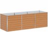 vidaXL Hochbeet Hellbraun 240 x 80 x 77 cm Verzinkter Stahl 42017336 Bild 2