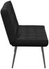 vidaXL Sitzbank Schwarz 110x74x84 cm Samt 4012342 Bild 5