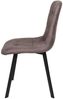 Liadomo Essgruppe Lissabon, Esstisch, Stuhl, Stühle, (5-tlg, 1 Tisch, 4 Stühle), Sitzgruppe, Eiche Nachbildung, Leder-Optik, 4-Fuß-Metallgestell Bild 4