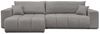 yourhouse24 Ecksofa OFI XL mit tiefer Steppung (278 cm) – Trend-Bouclé, Schlaffunktion, Seite universal Bild 2