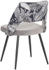 Esszimmerstuhl Samtstoff grau 2er Set ANSLEY Bild 5