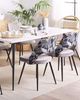 Esszimmerstuhl Samtstoff grau 2er Set ANSLEY Bild 3