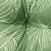 vidaXL Kissen Rund Blattmuster Ø 60x11 cm Oxford-Gewebe 361959 Bild 5