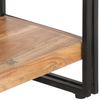 vidaXL Bücherregal 5 Fächer 140x30x180 cm Akazie Massivholz 286586 Bild 5