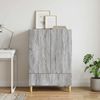 vidaXL Sideboard Grau Sonoma 66 x 34,5 x 95 cm Holzwerkstoff 895131 Bild 3