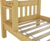 Erst-Holz Etagenbett Kiefer 90x200 cm, natur Bild 5