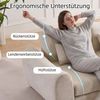 Leawin Sofa Sofas Wohnzimmer, modulares 2-Sitzer Sofa aus Chenille, Flexibel, rutschfest, werkzeuglos und bequem gepolstert Bild 2