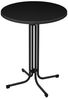 FIVMEN Stehtisch Klappbarer Ø 80 cm Bistrotisch aus Aluminium Rund 110 cm hoch Bartisch (Leichte Montage, Partytisch pulverbeschichtet) Bild 5