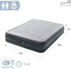 Intex Luftbett 203 x 152 x 33 cm mit integrierter Luftpumpe Bild 4