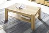 Couchtisch >SILIAS< in Wildeiche teilmassiv - 115x65x46 (BxHxT) Bild 2