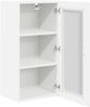 vidaXL Wandglas-Schrank PORTO 2 pcs Hochglanz Weiß 40 x 31 x 80 cm 885344 Bild 5