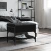 vidaXL Schuhbank Schwarz 62x42x45 cm Holzwerkstoff 835187 Bild 3