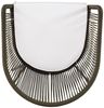 Gartenstuhl Lounge Stuhl 2er Set Gartensessel Rope Loungesessel Outdoor Oliv Bild 5