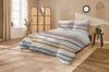 Primera Renforce Bettwäsche 155x220 Streifen grau natur rost gestreift 123096-78 Bild 3