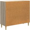 vidaXL Sideboard Sonoma-Eiche 89 x 34,5 x 80 cm Holzwerkstoff 895107 Bild 5