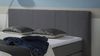 'FLORIDA BX1330' Boxspringbett mit Bettkasten, Stoff, graphit, 140x200 cm Bild 5
