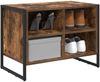 vidaXL Schuhschrank Raucharbe 60 x 35 x 44 cm Holzwerkstoff 886458 Bild 3