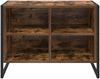 vidaXL Schuhschrank Raucharbe 60 x 35 x 44 cm Holzwerkstoff 886458 Bild 5