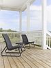Dmora Loungeset für draußen Canmore, Outdoor-Lounge mit Couchtisch, Terrassenset mit Kissen, 78x54 h79 cm, Anthrazit Bild 2