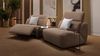Sofanella Stoffcouch MODICA 2-Sitzer Stoffbezug Sofa in Weiß S: 228 Breite x 98 Tiefe Bild 4
